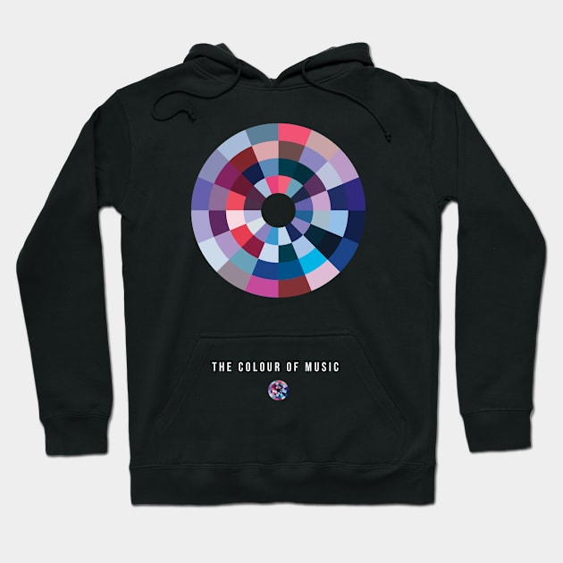 Music In Colour Hoodie by modernistdesign